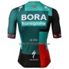 Maglia 2022 BORA-Hansgrohe Manica Corta Verde Nero